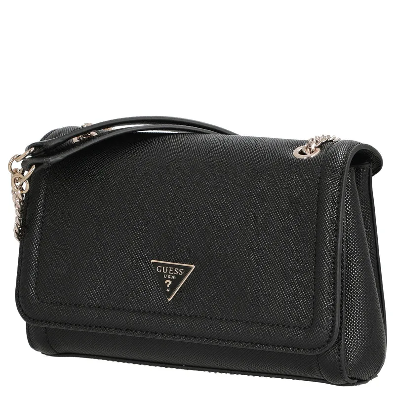 Guess Noelle II Xbody Flap - Bolso bandolera 24 cm (black)