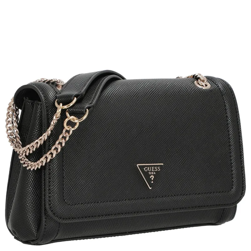Guess Noelle II Xbody Flap - Bolso bandolera 24 cm (black)