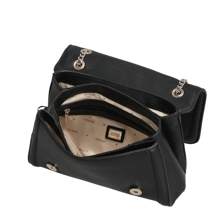 Guess Noelle II Xbody Flap - Bolso bandolera 24 cm (black)