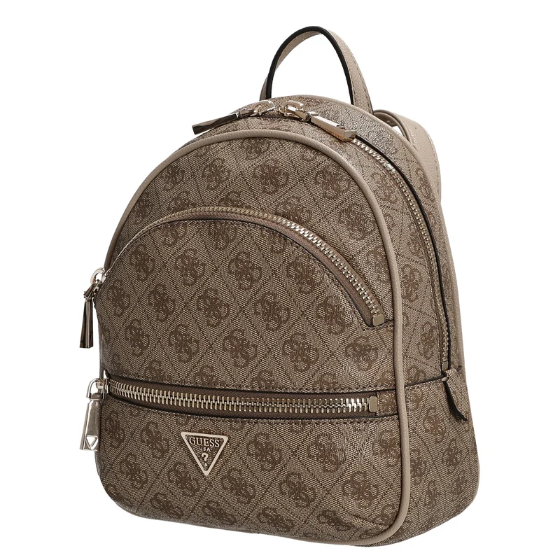 Guess Manhattan II - Mochila 26 cm (latte logo)