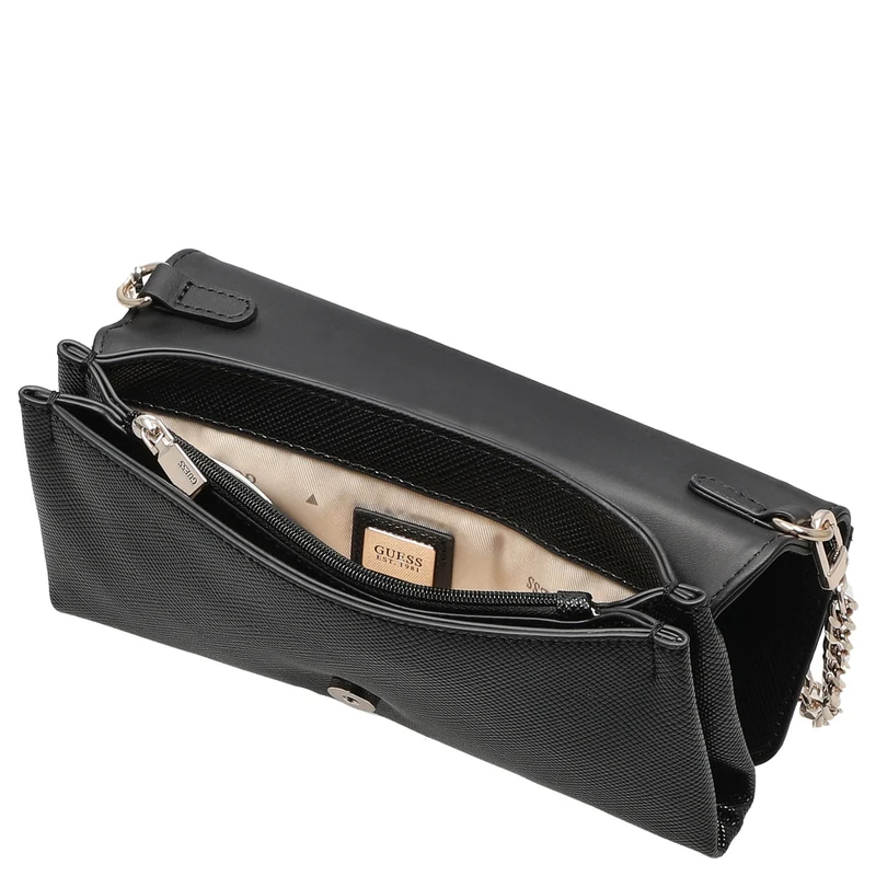 Guess Noelle II Xbody Flap - Bolso bandolera 21 cm (black)