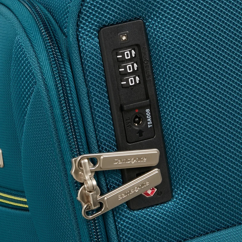 Samsonite Base Breeze Upright Underseater - Trolley de cabina con 2 ruedas 45 cm (petrol blue)