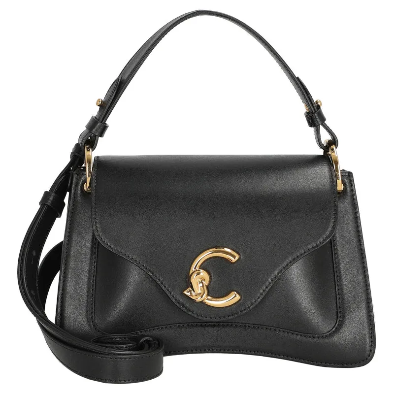 Coccinelle C-Me Calf - Bolso de mano 23.5 cm (schwarz)