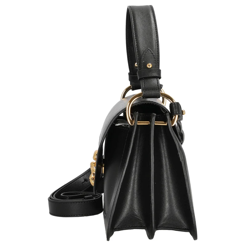 Coccinelle C-Me Calf - Bolso de mano 23.5 cm (schwarz)