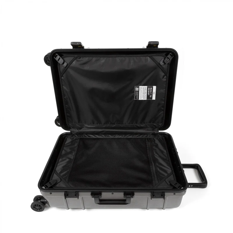 Eastpak selection Resist'r Case - Trolley de 4 ruedas M 68.5 cm (brushed metal)