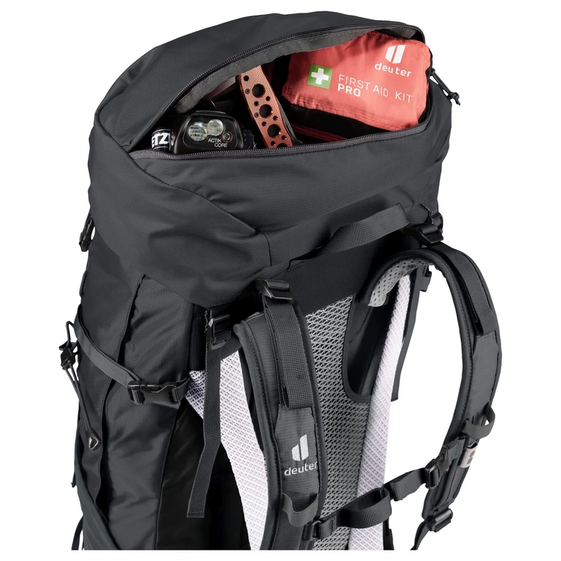 Deuter Futura Air Trek 45 + 10 SL - Mochila de trekking para mujer 72 cm (black-graphite)