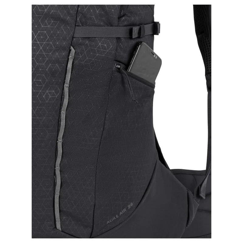 Vaude Agile Air 26 - Mochila de senderismo 53 cm (black)