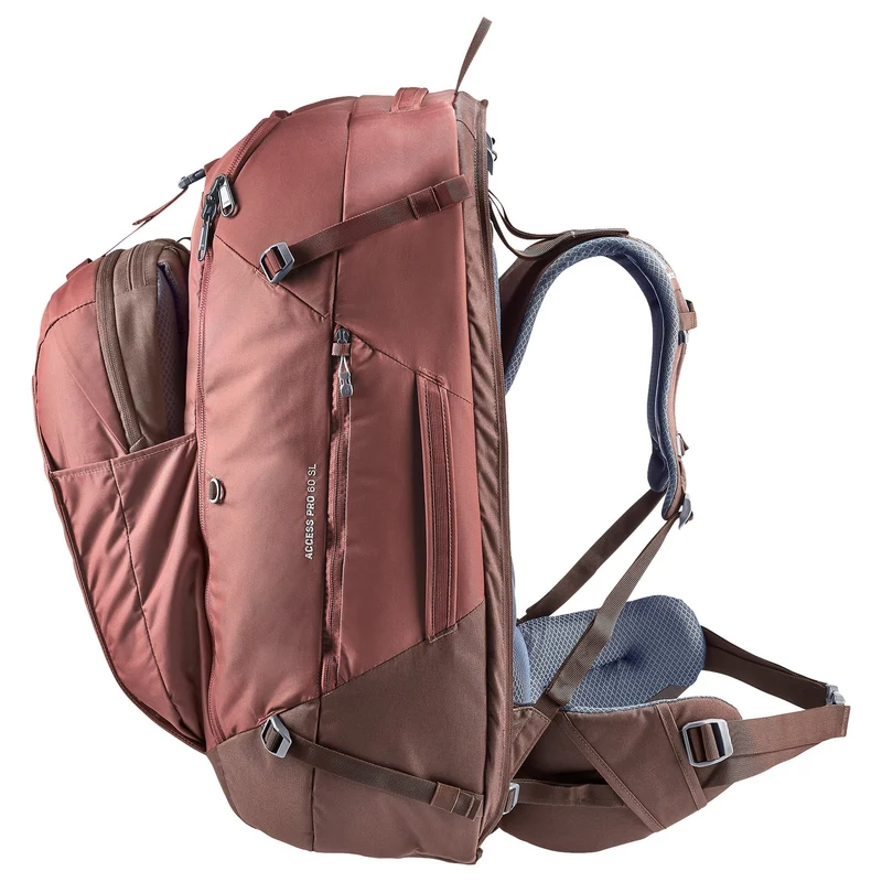 Deuter Access Pro 60 SL - Mochila de viaje para mujer 66 cm (caspia-raisin)