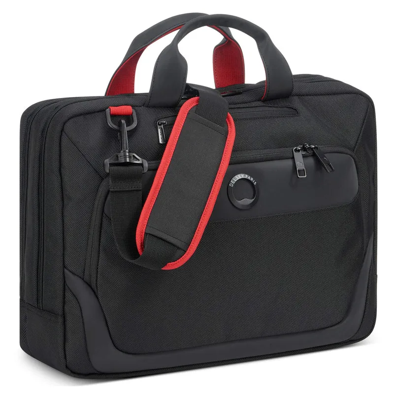 Delsey Paris Parvis Plus - Maletín 15.6" 41 cm (schwarz)