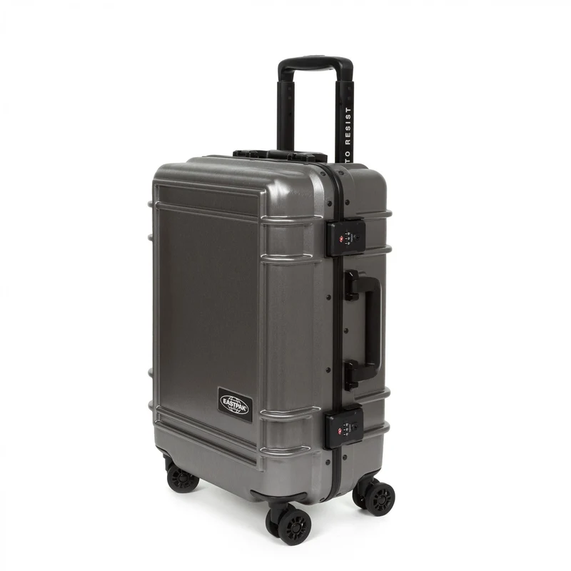 Eastpak selection Resist'r Case - Trolley de cabina con 4 ruedas S 55 cm (brushed metal)