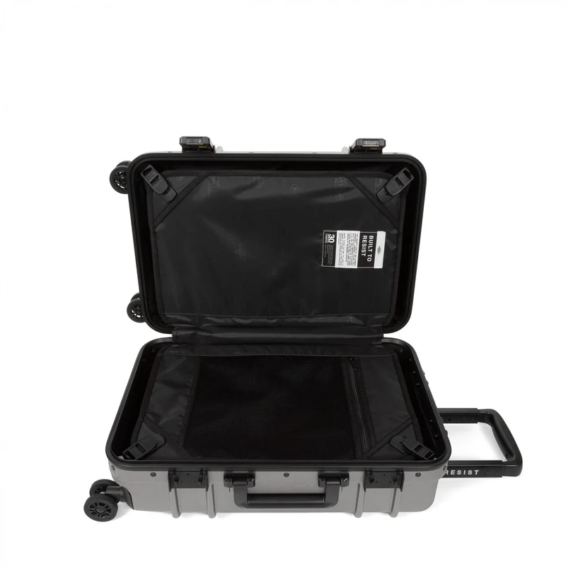 Eastpak selection Resist'r Case - Trolley de cabina con 4 ruedas S 55 cm (brushed metal)