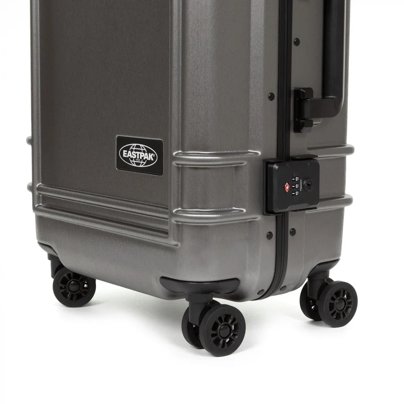 Eastpak selection Resist'r Case - Trolley de cabina con 4 ruedas S 55 cm (brushed metal)