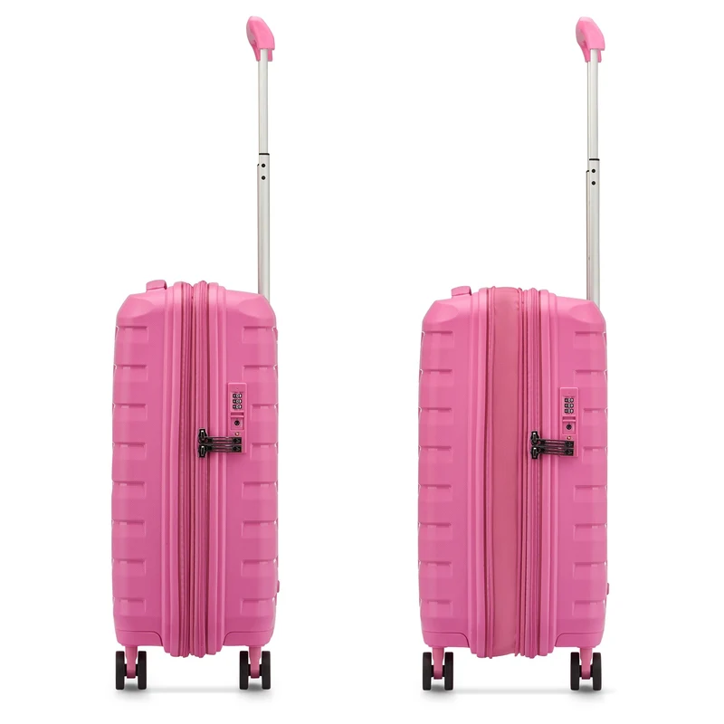 Roncato Skyline 2.0 - Trolley de cabina con 4 ruedas S 55 cm expandible (pink)
