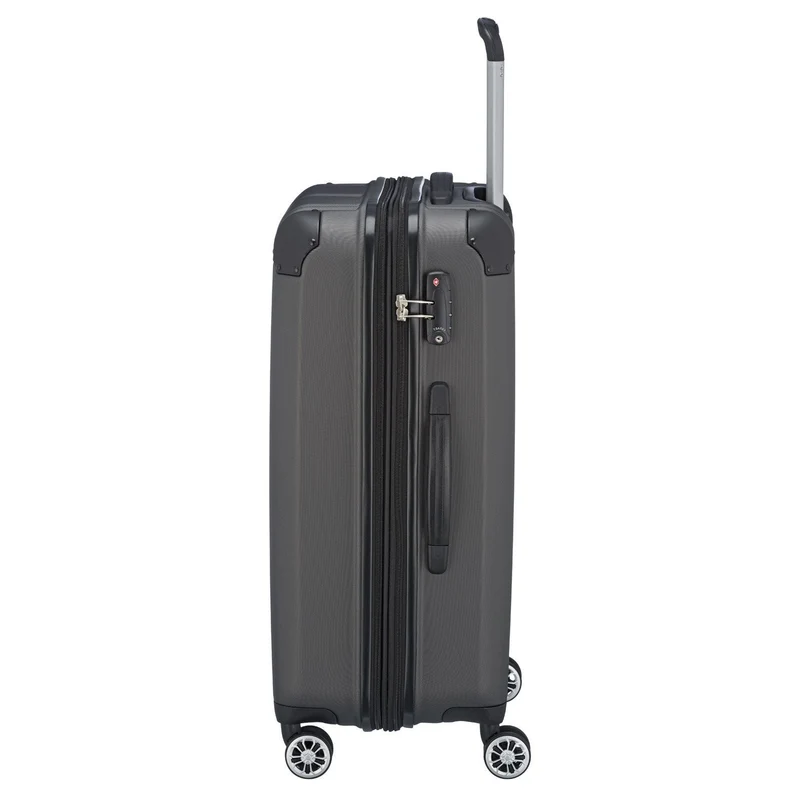 Travelite City - Trolley de 4 ruedas erw. M 68 cm (anthrazit)