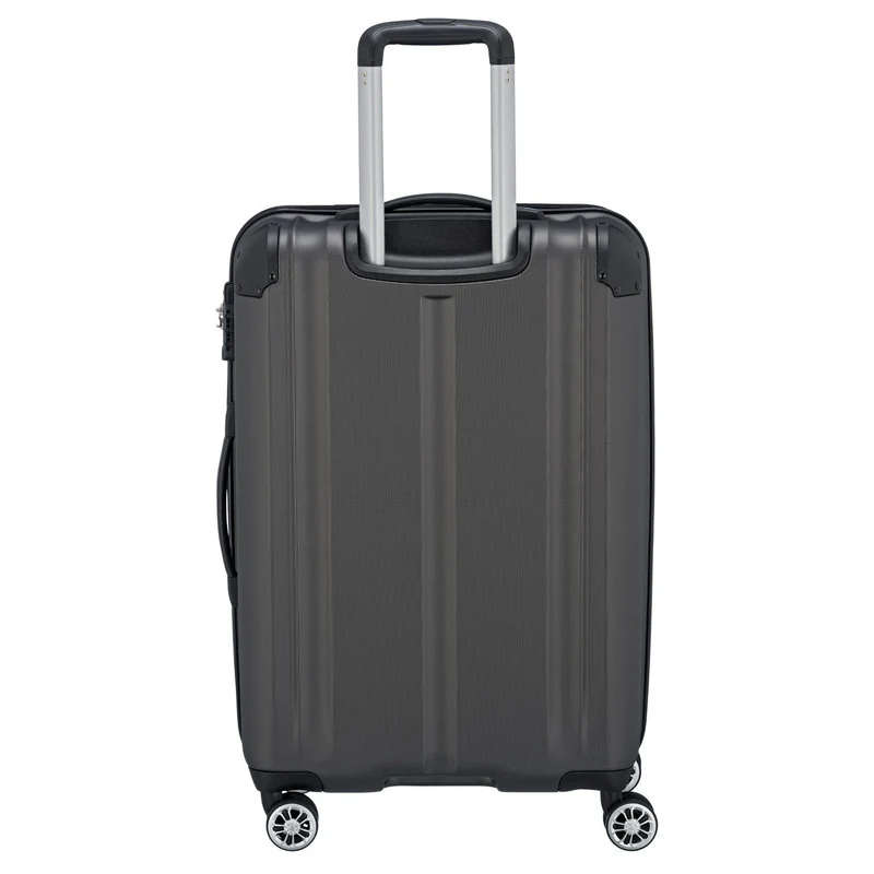 Travelite City - Trolley de 4 ruedas erw. M 68 cm (anthrazit)