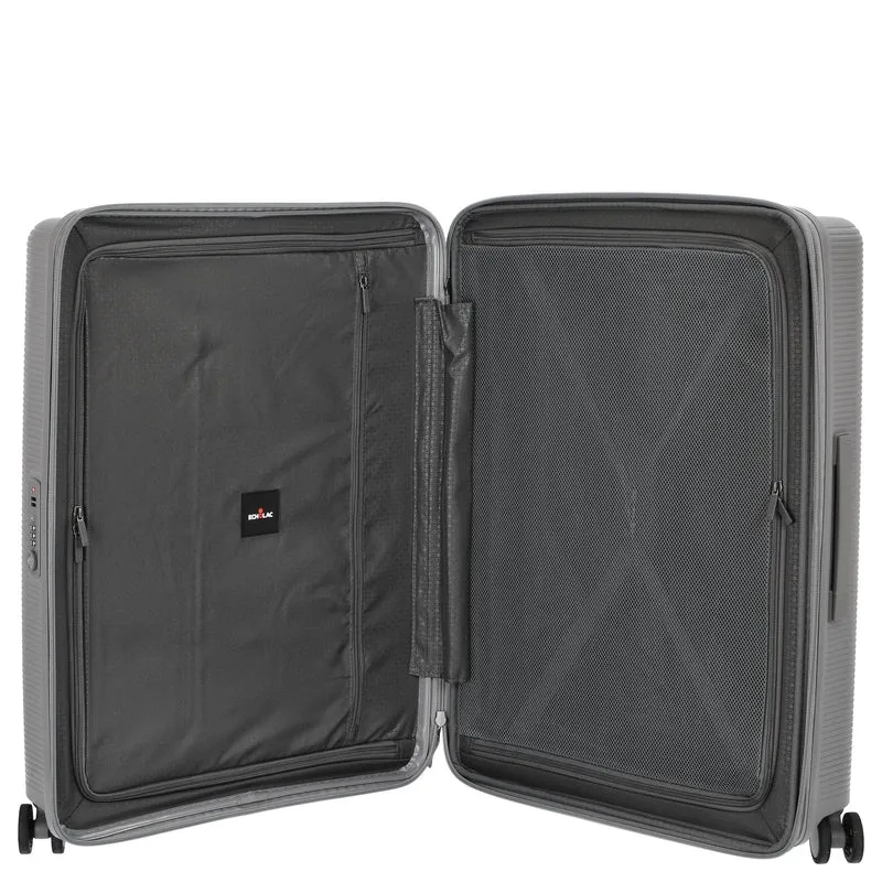 Echolac Forza - 4 ruedas - Trolley 65 cm expandible (grigio)