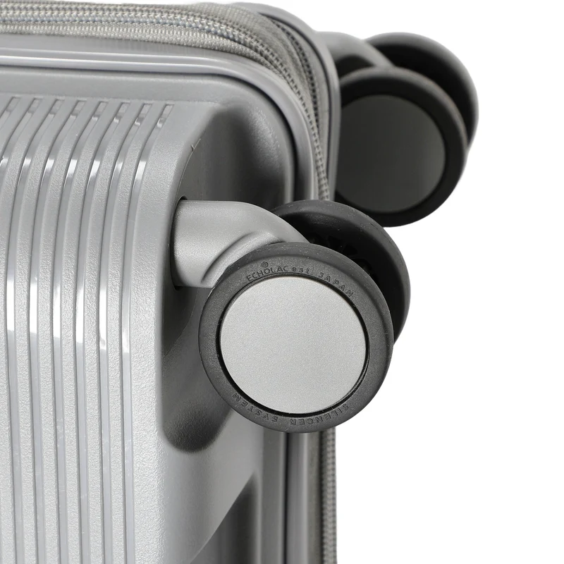 Echolac Forza - 4 ruedas - Trolley 65 cm expandible (grigio)