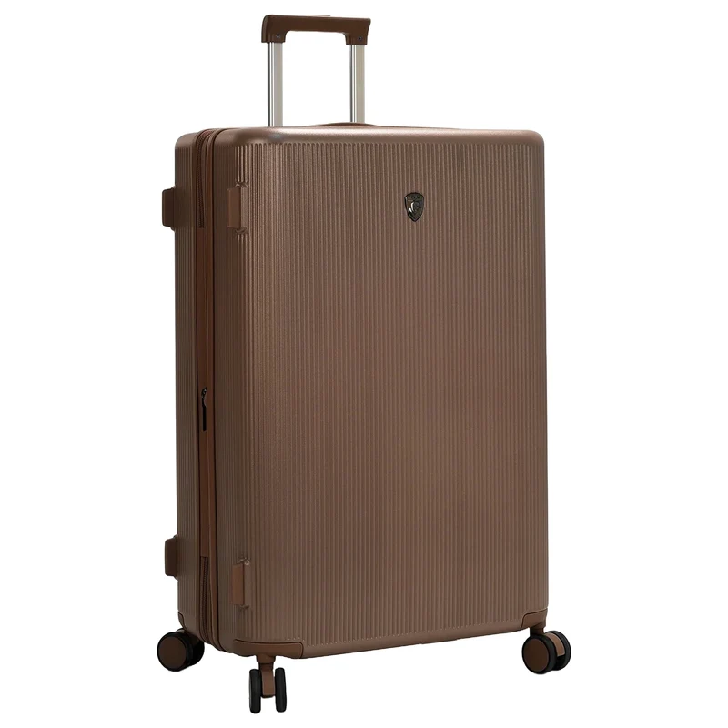 Heys Earth Tones - Set de trolley de 4 ruedas 3 pzas. L/M/S expandible (umber)