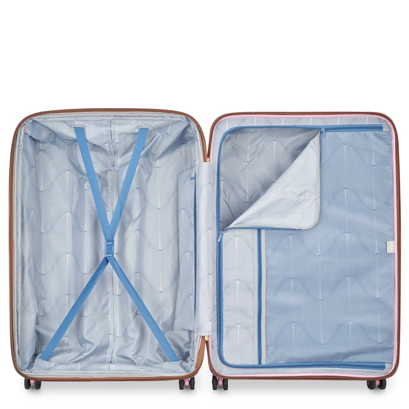 Delsey Paris Freestyle - Trolley de 4 ruedas 82 cm expandible (paonie)