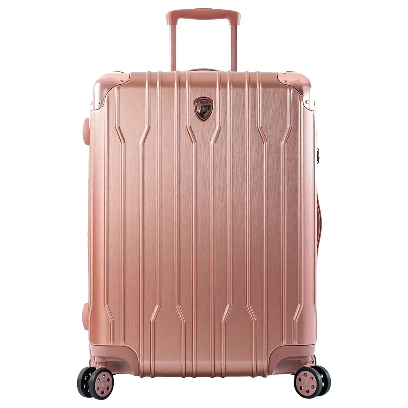 Heys Xtrak - Trolley de 4 ruedas M 66 cm expandible (rose gold)