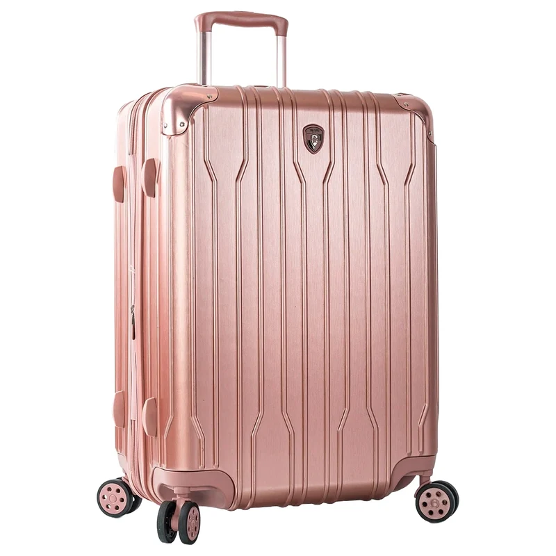 Heys Xtrak - Trolley de 4 ruedas M 66 cm expandible (rose gold)