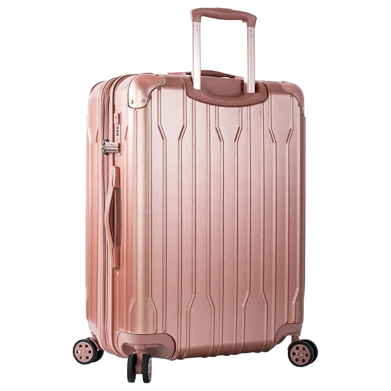 Heys Xtrak - Trolley de 4 ruedas M 66 cm expandible (rose gold)