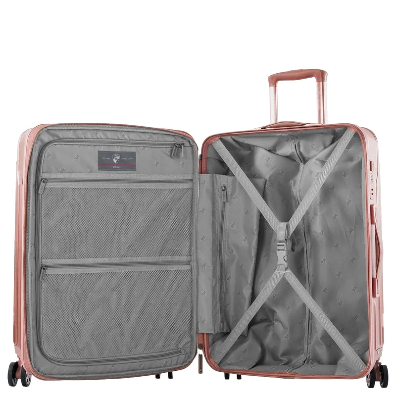 Heys Xtrak - Trolley de 4 ruedas M 66 cm expandible (rose gold)