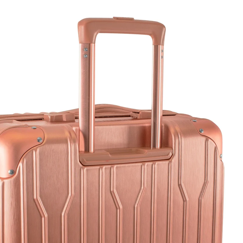 Heys Xtrak - Trolley de 4 ruedas M 66 cm expandible (rose gold)