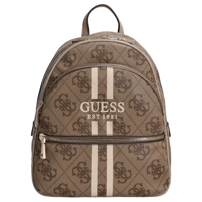 Guess Manhattan II Backpack L - Mochila L (logo latte)