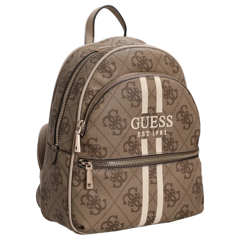 Guess Manhattan II Backpack L - Mochila L (logo latte)