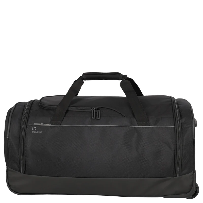 Travelite Crosslite - Bolsa de viaje con 2 ruedas 69 cm (black)