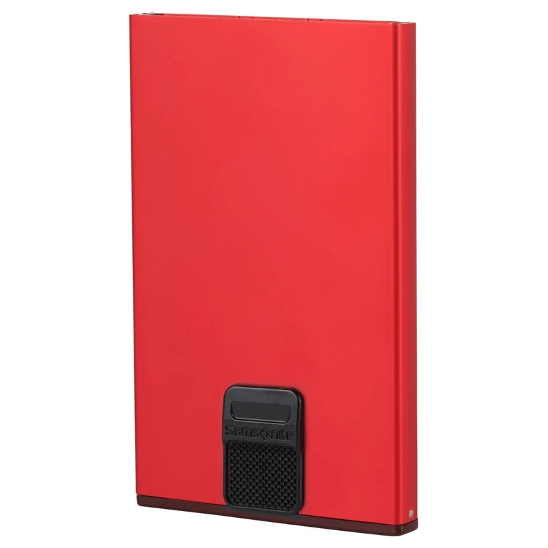 Samsonite Alu Fit 201 - Porta tarjetas 6cc (red)