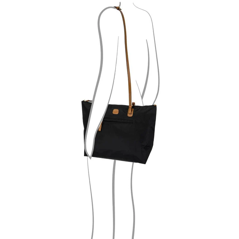 Brics X-Bag Shopping L Sportina - Bolso de hombro 39 cm (black)