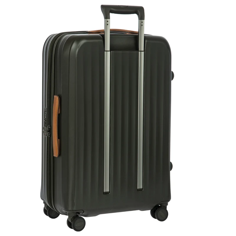 Brics Taormina - Trolley de 4 ruedas M 69 cm expandible (olive)