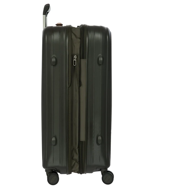 Brics Taormina - Trolley de 4 ruedas M 69 cm expandible (olive)