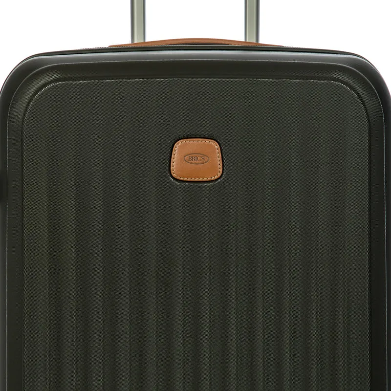 Brics Taormina - Trolley de 4 ruedas M 69 cm expandible (olive)