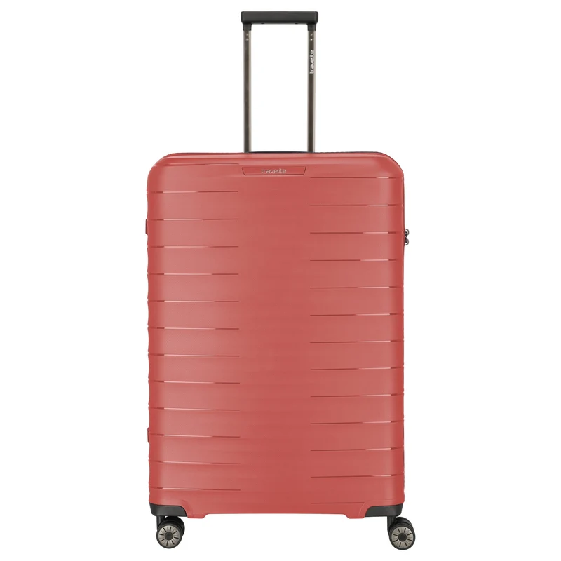 Travelite Mooby - Set de trolley de 4 ruedas L/M/S 3 piezas expandible (rot)