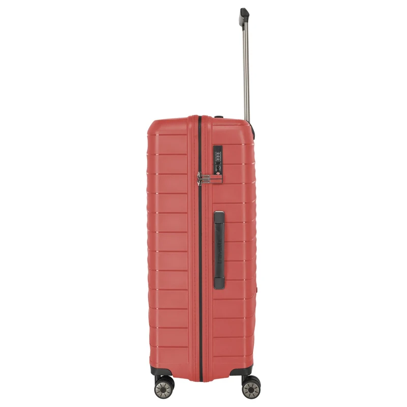 Travelite Mooby - Set de trolley de 4 ruedas L/M/S 3 piezas expandible (rot)