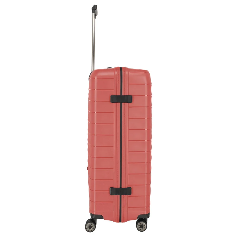 Travelite Mooby - Set de trolley de 4 ruedas L/M/S 3 piezas expandible (rot)