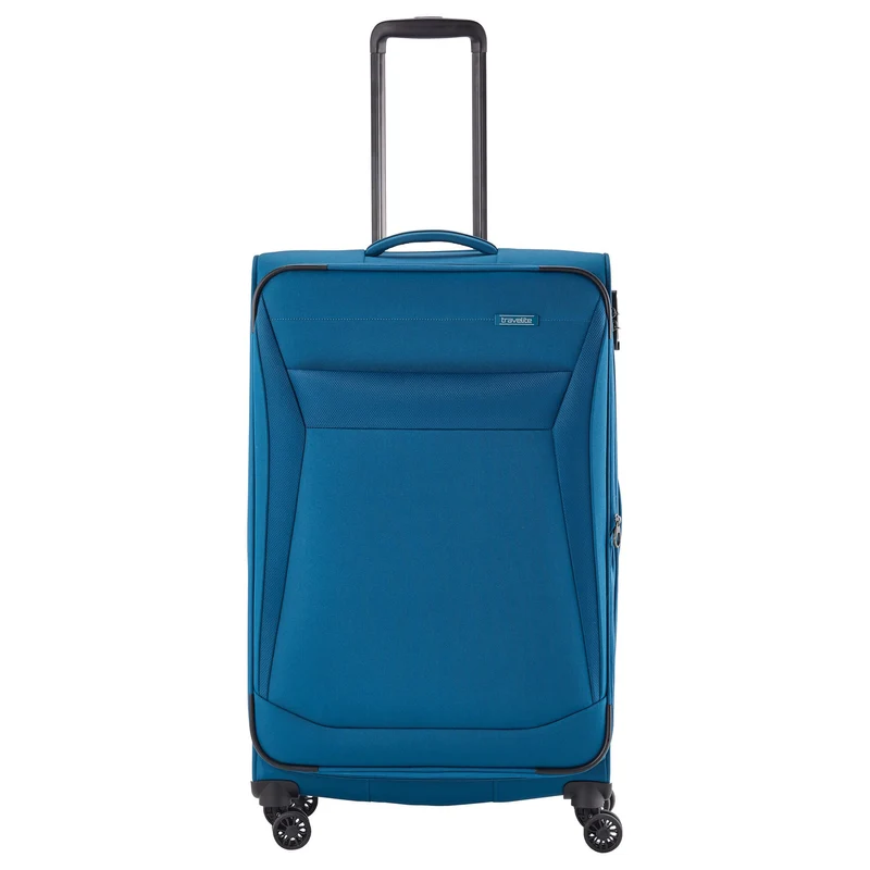 Travelite Chios - Trolley de 4 ruedas L 78 cm expandible (petrol)