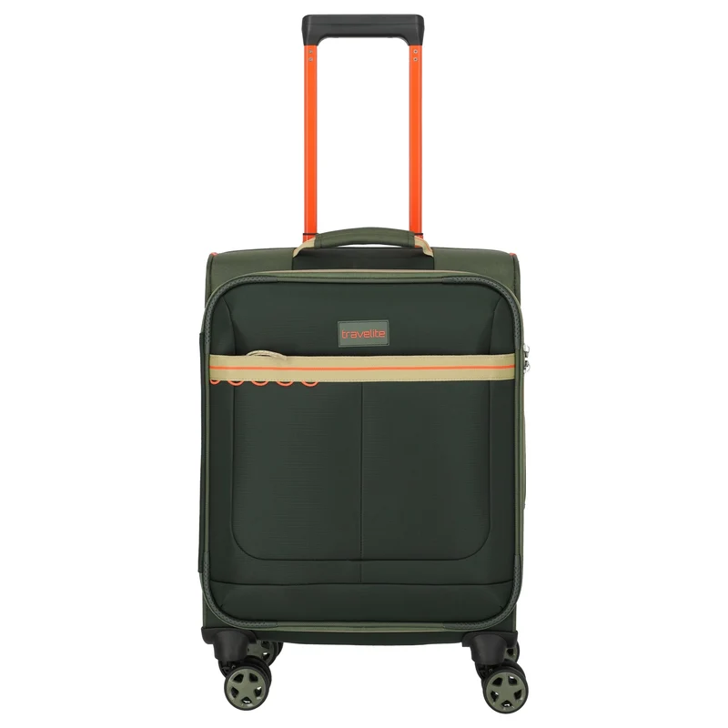 Travelite Color Craze - Trolley de cabina con 4 ruedas S 55 cm (oliv)