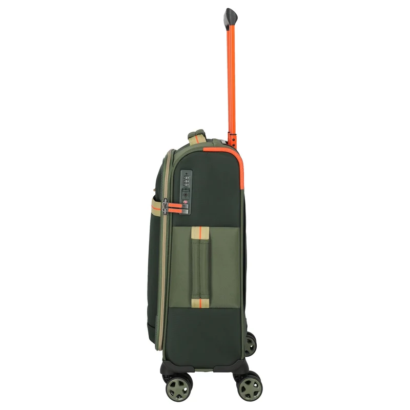 Travelite Color Craze - Trolley de cabina con 4 ruedas S 55 cm (oliv)