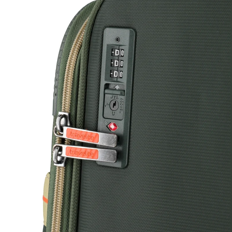 Travelite Color Craze - Trolley de cabina con 4 ruedas S 55 cm (oliv)