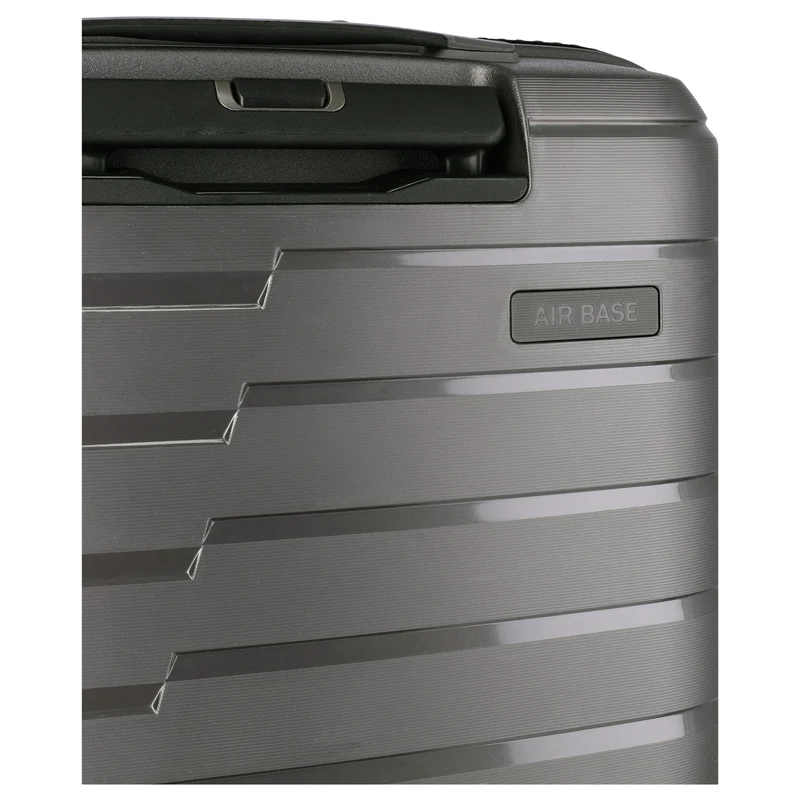 Travelite Air Base - Trolley de cabina con 4 ruedas y bolsillo delantero S 55 cm (anthracite)