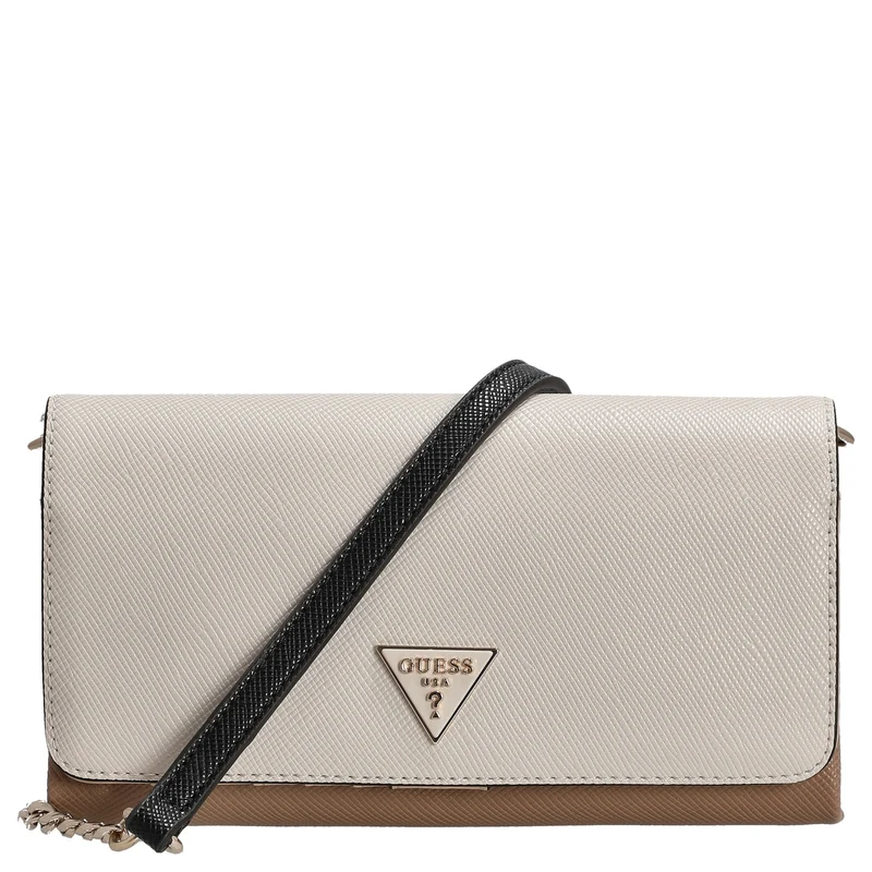Guess Noelle II Xbody Flap - Bolso bandolera 21 cm (tan multi)