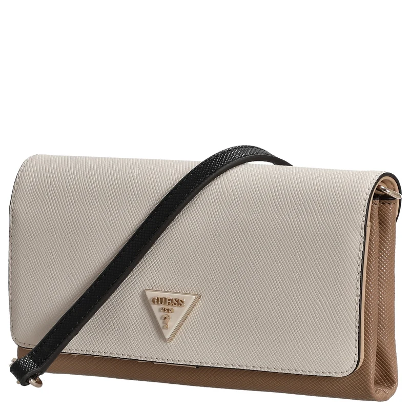 Guess Noelle II Xbody Flap - Bolso bandolera 21 cm (tan multi)