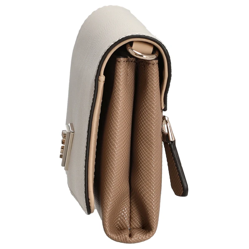 Guess Noelle II Xbody Flap - Bolso bandolera 21 cm (tan multi)