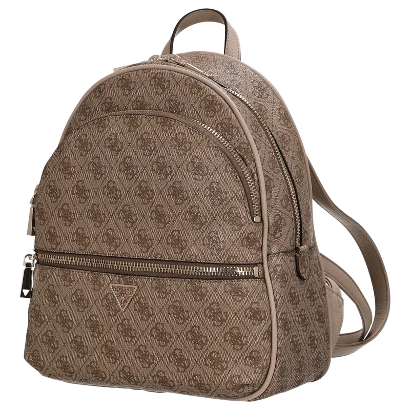 Guess Manhattan II Large - Mochila 33 cm (latte logo)