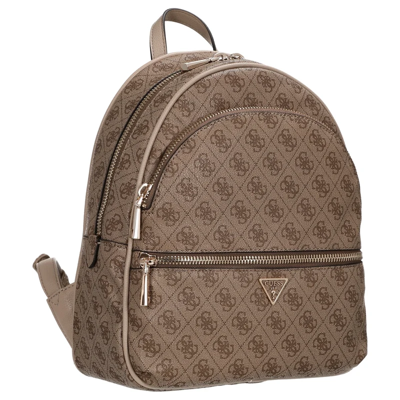 Guess Manhattan II Large - Mochila 33 cm (latte logo)
