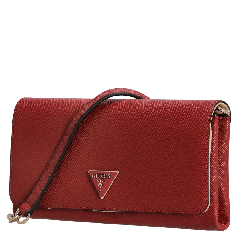 Guess Noelle II Xbody Flap - Bolso bandolera 21 cm (garmet)